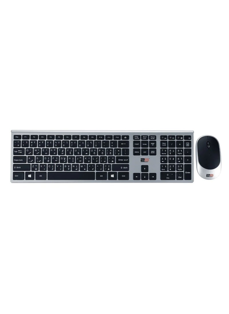 2B 2B (KB306) Business Series Wireless Keyboard and Mouse Combo - Dark Gray*Black  - Image 1