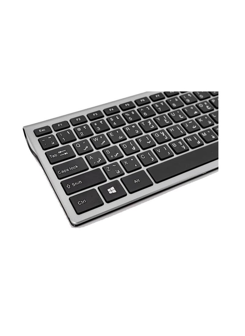 2B 2B (KB306) Business Series Wireless Keyboard and Mouse Combo - Dark Gray*Black  - Image 5