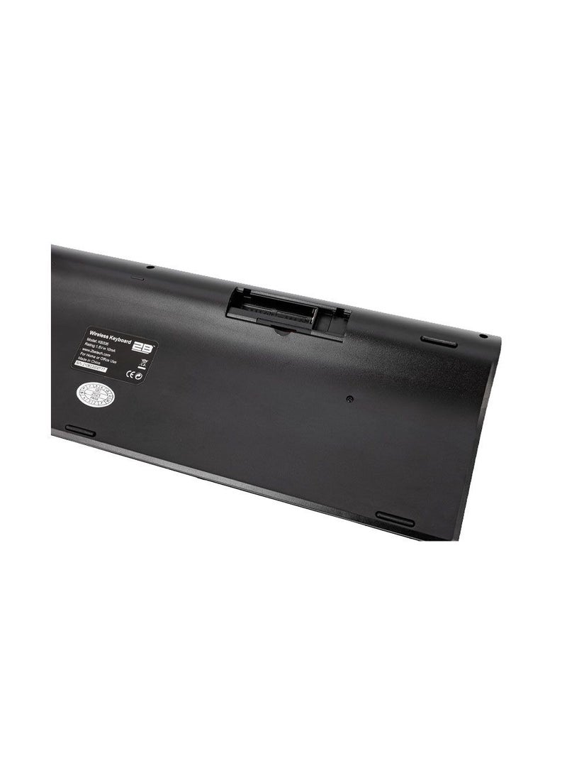 2B (KB306) Business Series Wireless Keyboard and Mouse Combo - Dark Gray*Black
