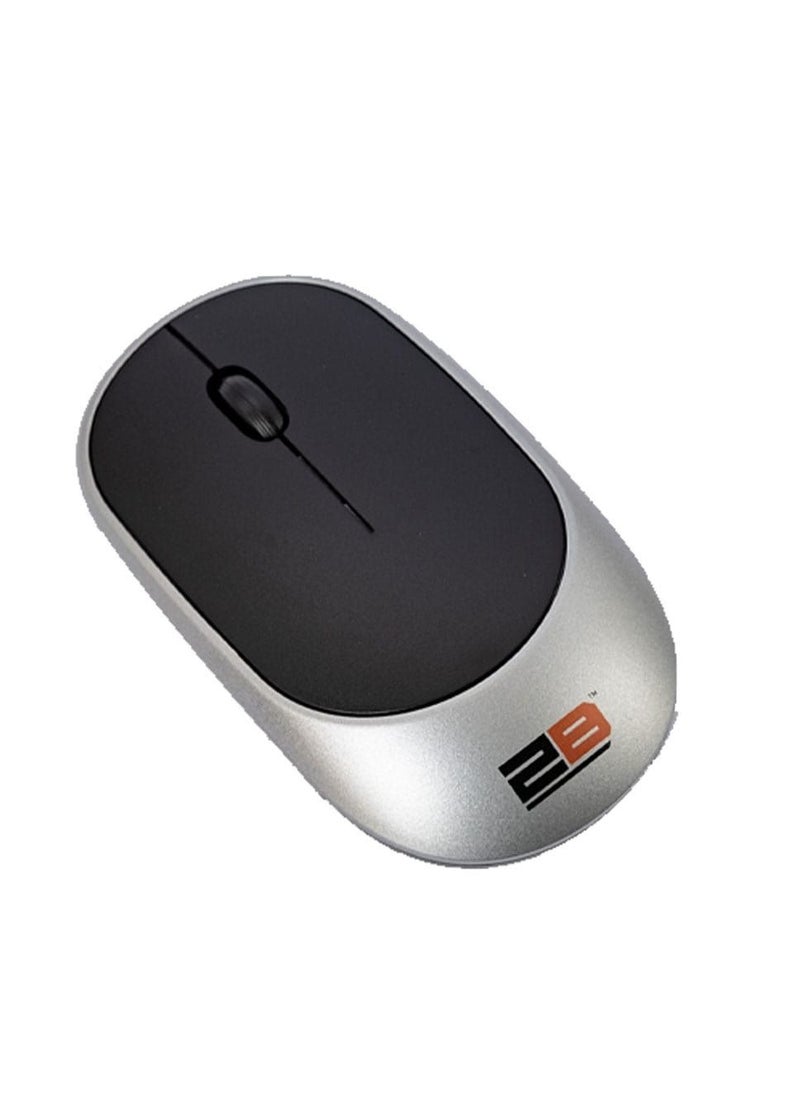 2B (KB306) Business Series Wireless Keyboard and Mouse Combo - Dark Gray*Black