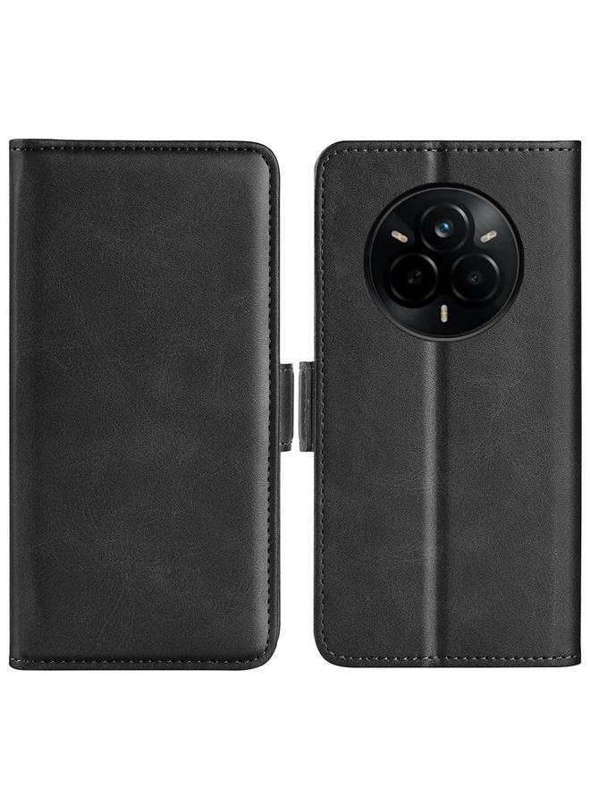 S-TOP Case For Realme 14 Pro 5G Dual-side Magnetic Buckle Horizontal Flip Leather Phone Case - Image 1