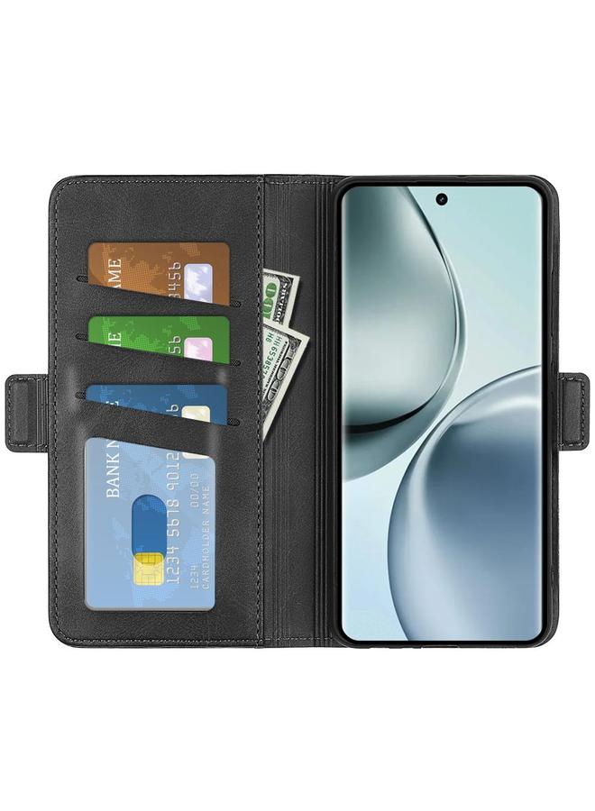 S-TOP Case For Realme 14 Pro 5G Dual-side Magnetic Buckle Horizontal Flip Leather Phone Case - Image 4