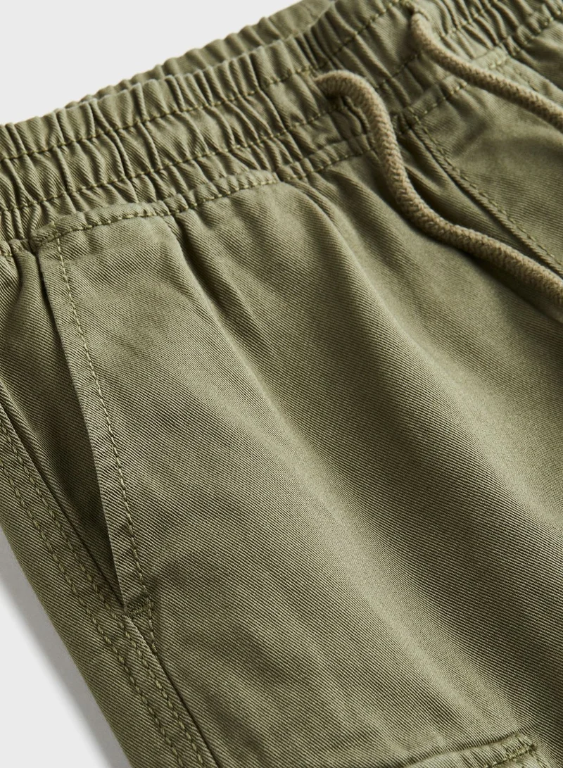 H&M Kids Essential Twill Cargo Shorts