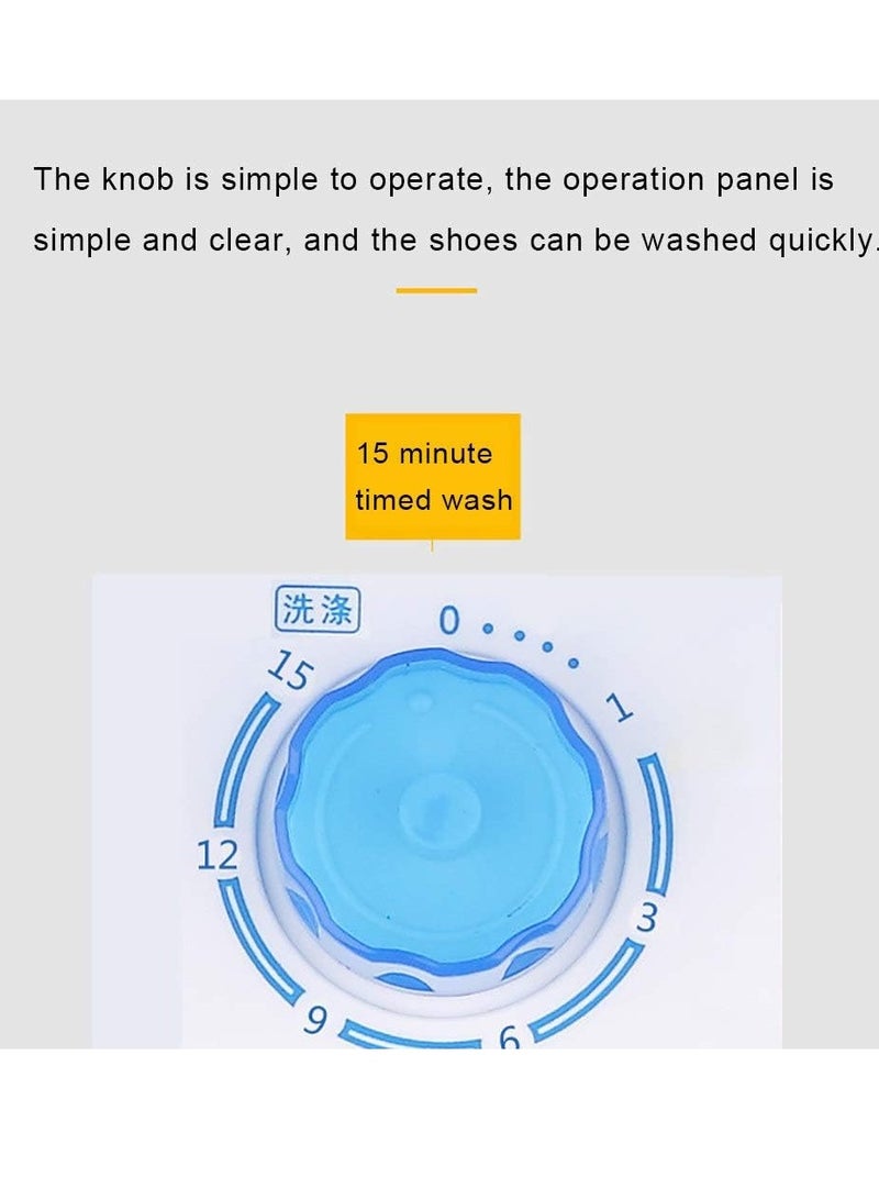 ELTRAZONE 2-In-1 Mini Washing Machine For Shoes And Clothes - Image 4