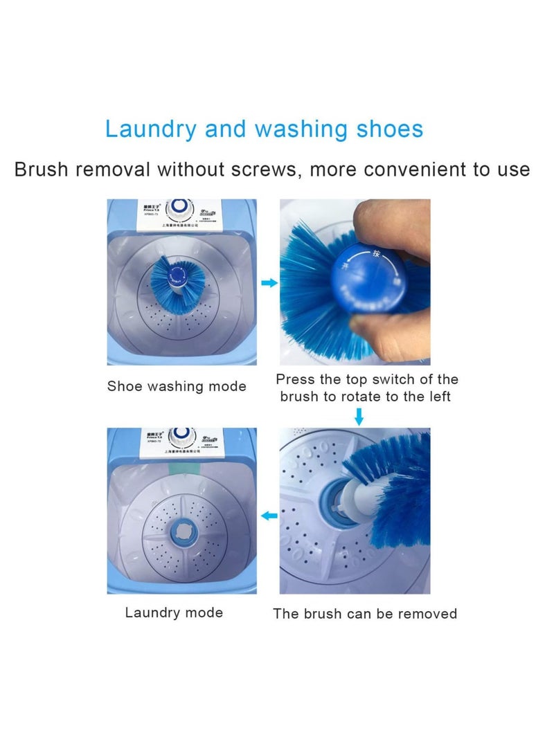 ELTRAZONE 2-In-1 Mini Washing Machine For Shoes And Clothes - Image 5