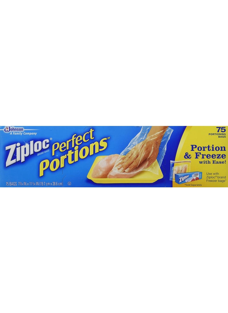 Ziploc Ziploc Perfect Portions Food Storage Bag 3 Pack  - Image 1