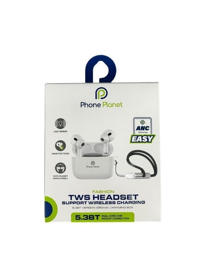 Phone Planet - Headset TWS Bluetooth Support Wireless Charging - Image 1