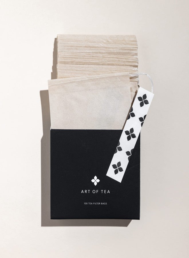 Art of Tea | Filter Bags 4" by 3.5"| Single Use | 100 Count | Works With Coffee or Tea - Image 3