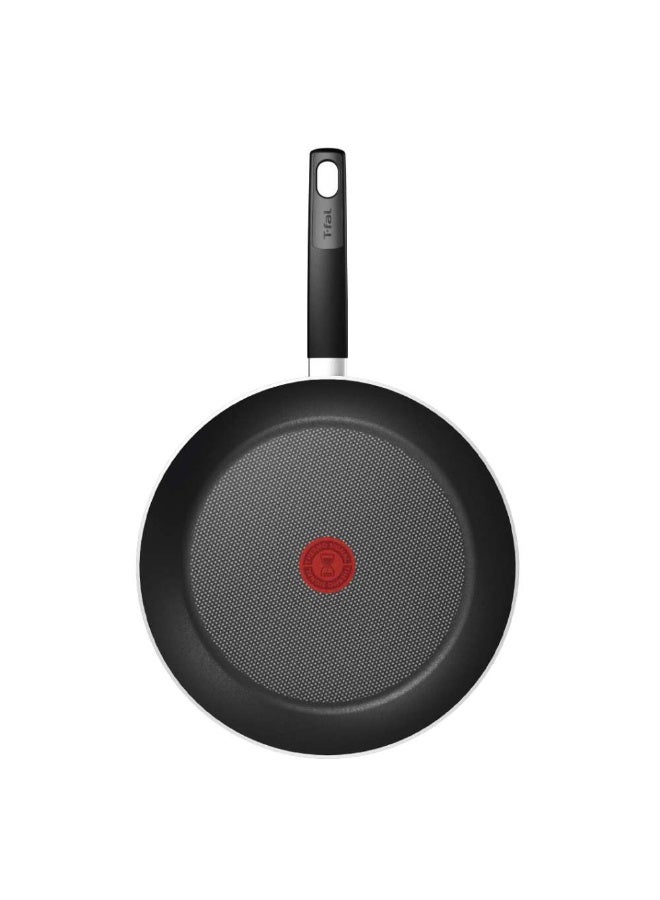 T-Fal Simplicity frypan 30 cm Durable Non-Stick Coating, Safe-Non-Stick Coating, Heat Indicator, Diffusion Base, Easy Cleaning, Stovetop Compatibility, Made in France, B4480782 - Image 2
