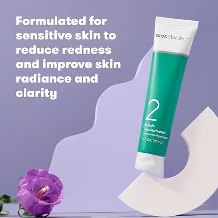 Proactiv Clean Azelaic Pore Perfector- Brightening Serum for face with Squlane and Hyaluronic Acid- Azelaic Acid Cream Serum for Sensitive Acne Prone Skin- 3oz - Image 2