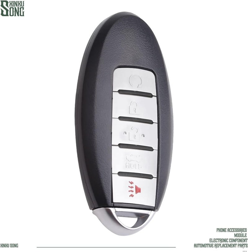 KR5S180144014 Car Key Fob Keyless Control Entry Remote 5 Button Vehicles Replacement Compatible with Altima Sedan Maxima 285E3-3TP05 285E3-3TP5A 285E3-9HP5B - Image 2