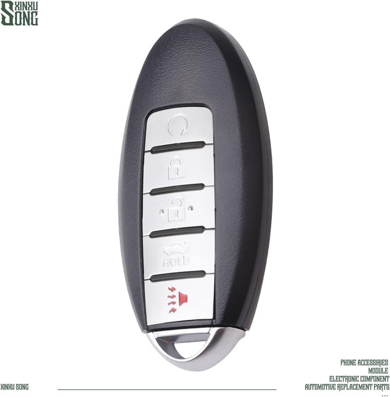 KR5S180144014 Car Key Fob Keyless Control Entry Remote 5 Button Vehicles Replacement Compatible with Altima Sedan Maxima 285E3-3TP05 285E3-3TP5A 285E3-9HP5B - Image 1