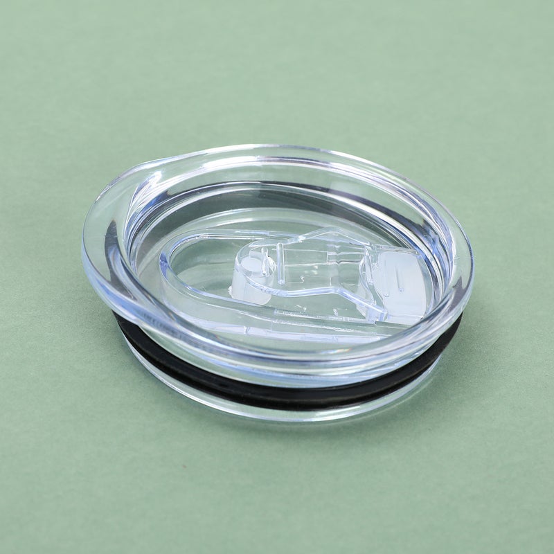 30Oz Egg Cup Silicone Sealing Lid Accessible Luxury Portable Pp Push Lid Cup Lid Simple Pure Color Plastic Magnetic Lid - Image 3