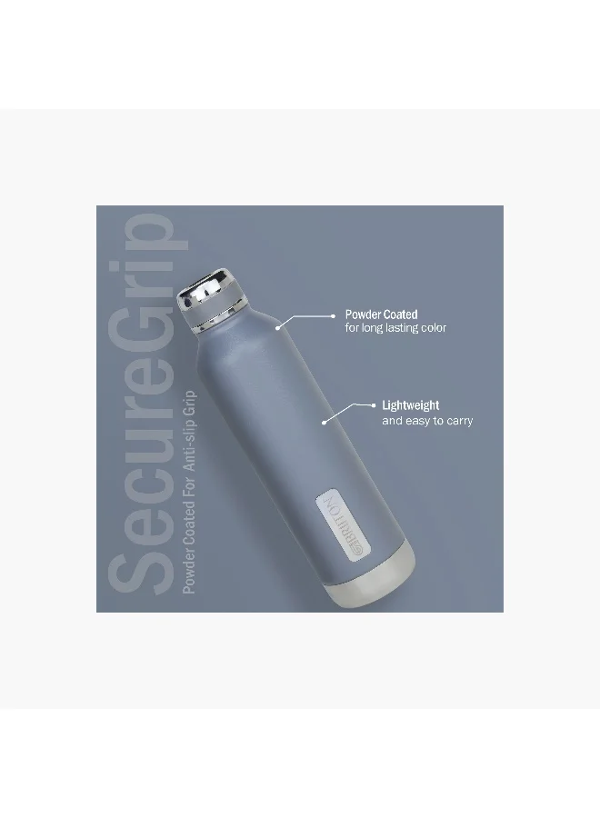 Briiton Water bottle 750Ml Double wall (stainless steel) Insulated Bottlekeeps Hot and Cold