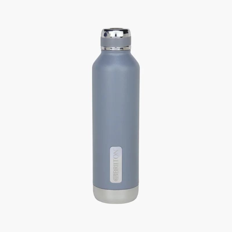 Briiton Water bottle 750Ml Double wall (stainless steel) Insulated Bottlekeeps Hot and Cold
