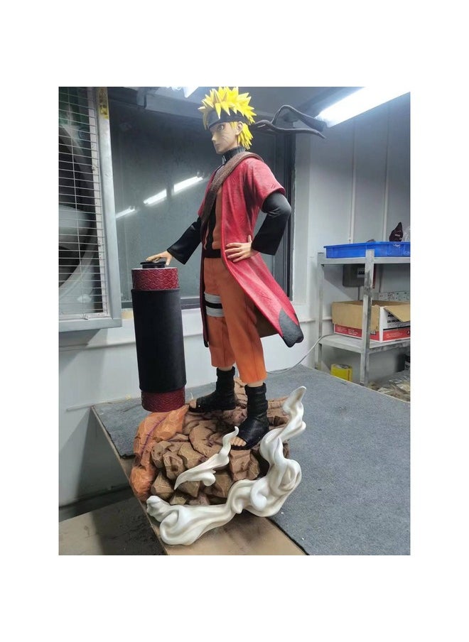Generic - Oversized Jiraiya, Minato & Naruto Shippuden Collectible Action Figure Set Custom 1/2 Scale Anime Model - Image 1