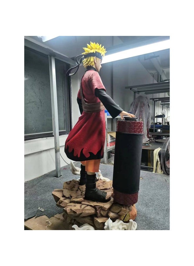 Generic - Oversized Jiraiya, Minato & Naruto Shippuden Collectible Action Figure Set Custom 1/2 Scale Anime Model - Image 1