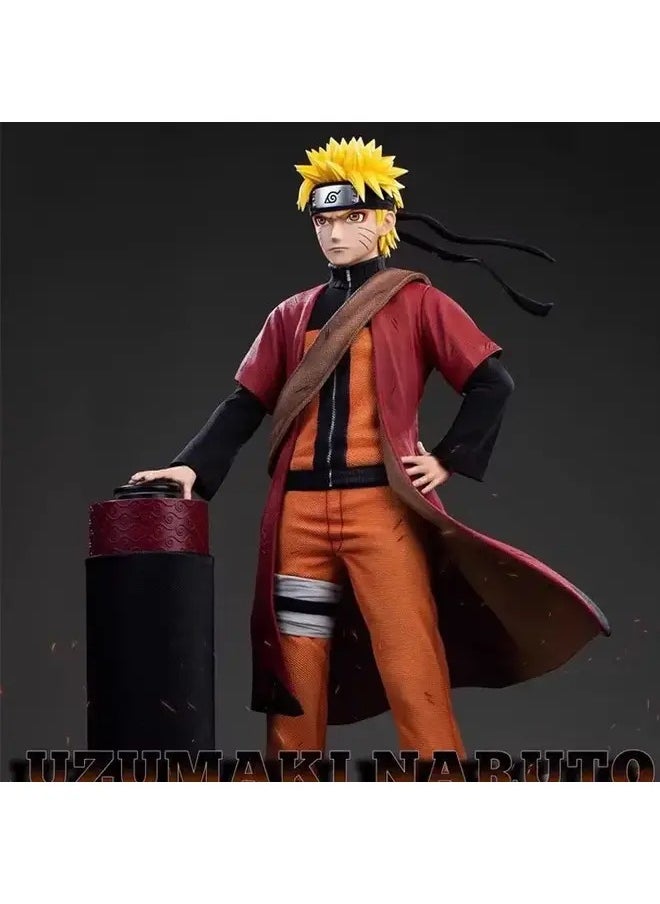 Generic - Oversized Jiraiya, Minato & Naruto Shippuden Collectible Action Figure Set Custom 1/2 Scale Anime Model - Image 1