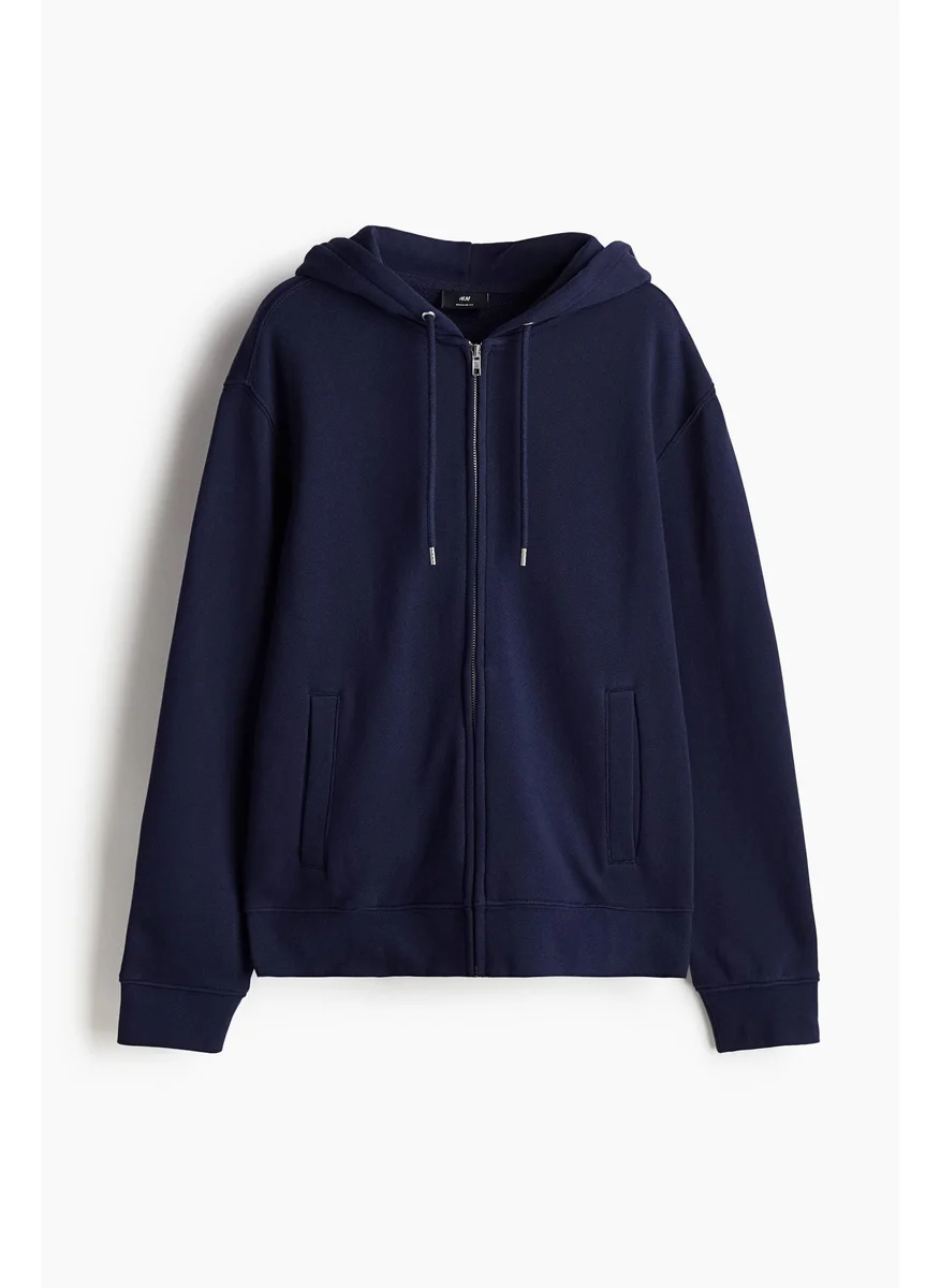 اتش اند ام Zip-Through Hoodie Regular Fit