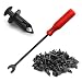BSAMZO ATV UTV Fender Push Clips for Honda Rancher Foreman Rubicon Rincon TRX680 TRX650UTV Nylon Body Rivets Fasteners Clips for Polaris Ranger RZR Can Am Kawasaki Teryx60PCS - Image 2