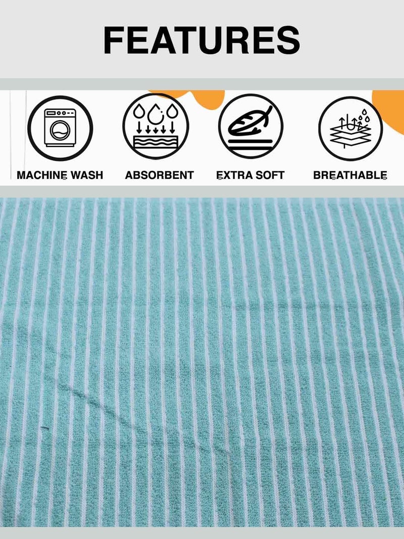 Athom Living مجموعة مناشف يد قطنية فائقة النعومة من أثوم ليفينغ، فائقة الامتصاص وسريعة الجفاف، فاخرة، مجموعة من 12، نعومة ممتازة لراحة قصوى. - Image 3