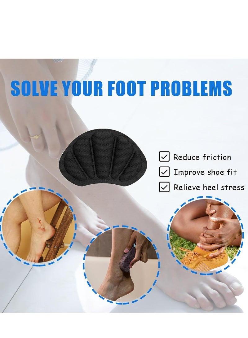 أوزيغالور 16 قطعة حشوات للكعب للنساء - أسود ولون الجلد، وسائد أحذية للكعب، واقيات ومقابض للكعب، واقيات ومقابض للكعب - Image 3