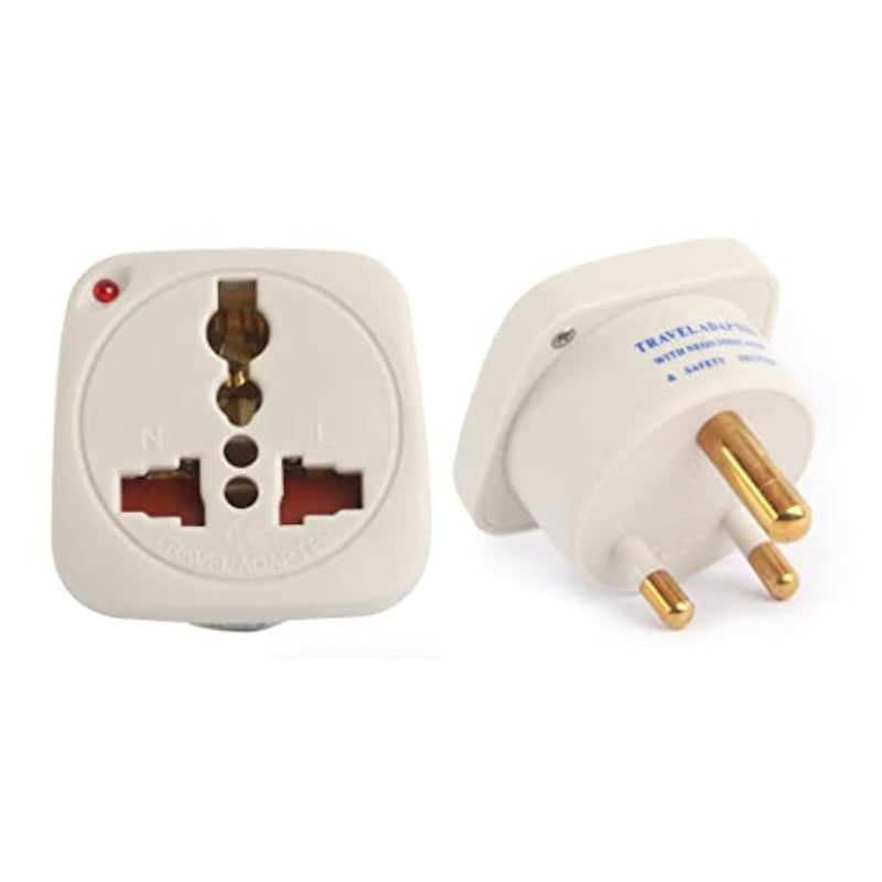 MANGO Terminator Multi Travel Adapter 110250V 5A Power Plug with Safety Shutter and LED Indicator TL20