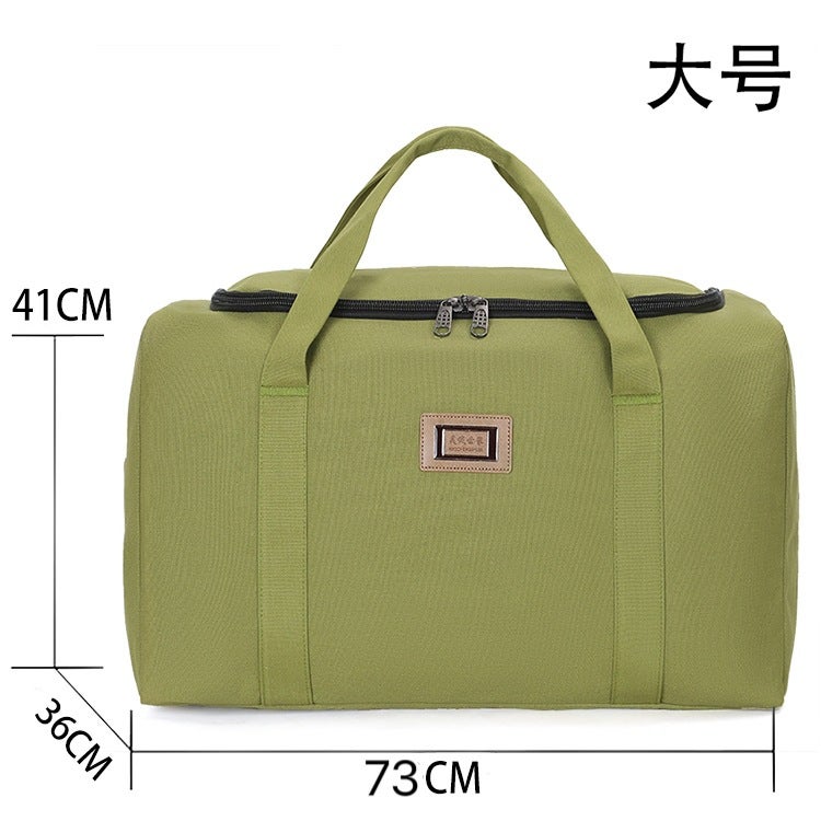 Thick Canvas Duffel Bag Large Capacity Travel Bag - Image 4