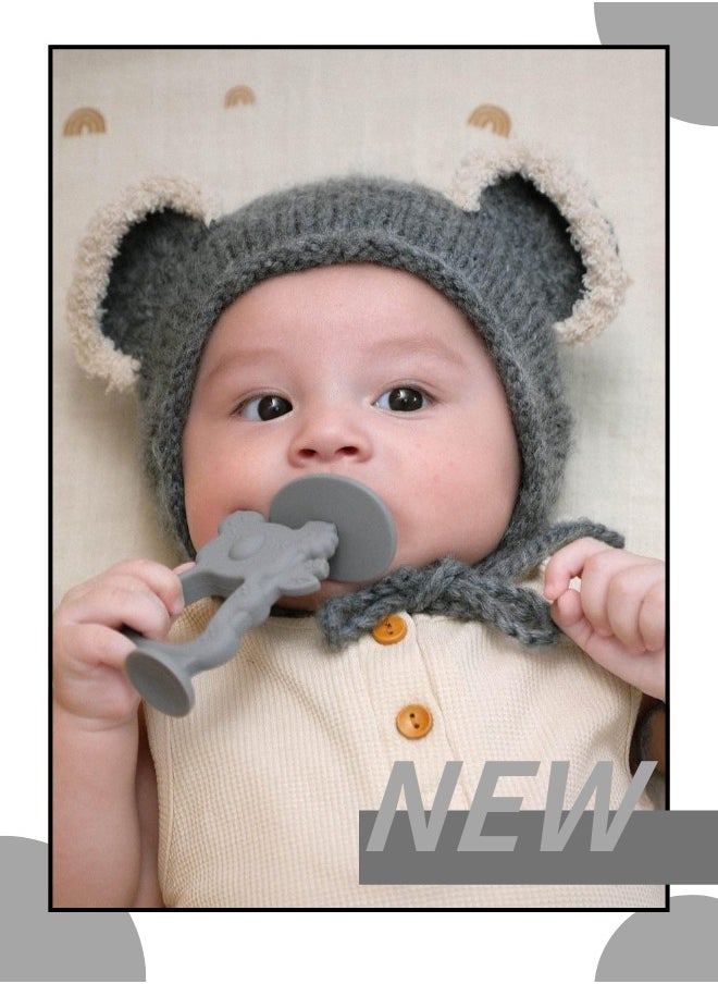 Koala Teether, Teether Toy, Safe and Easy to Hold, Baby Toothbrush with Sucking Base, Silicone Baby Teether, Soothing Baby Teeth Pain - pzsku/Z94A0B40610FA265FA312Z/45/_/1726711288/c708b653-727a-450a-a21b-d029587c514b