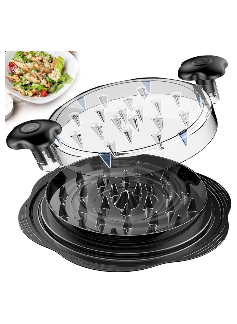 general Large Chicken Breast Shredder Tool Twist with Brush Fork Visible  Machine Strong Anti-Slip Strip Ergonomic Handle  Suitable for Pork Beef Chicken - Image 1