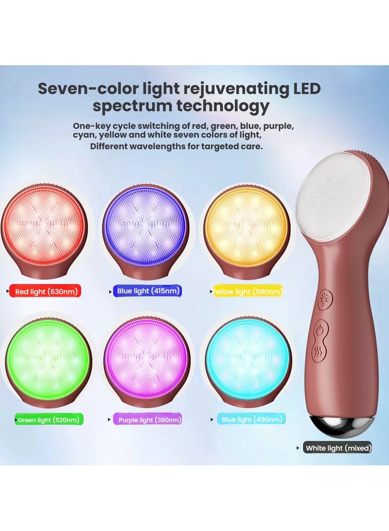 general Electric cleansing instrument massage device vibration cleaning pores ultrasonic electric facial cleansing instrument - Image 4