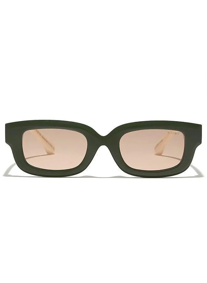 Blackout BlackOut TERRA Women's Rectangle Sunglasses with UV400 Protection