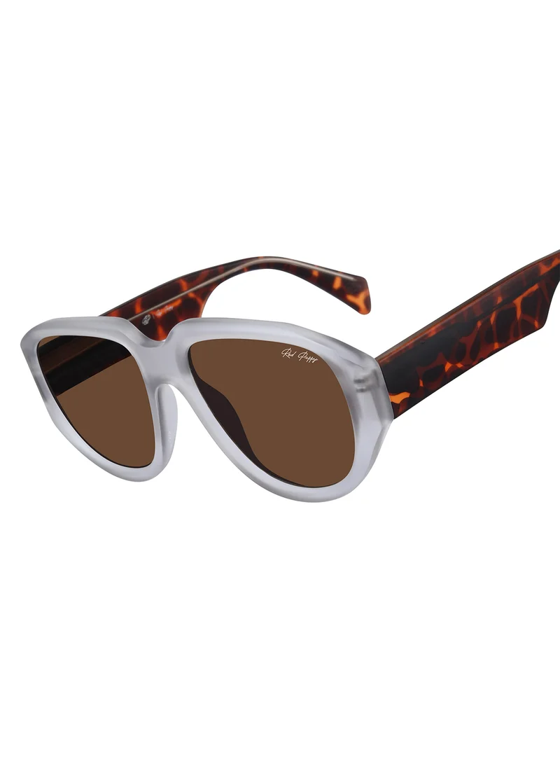 ووجلز Red Pappy Lumivista Translucent Oversized Sunglasses