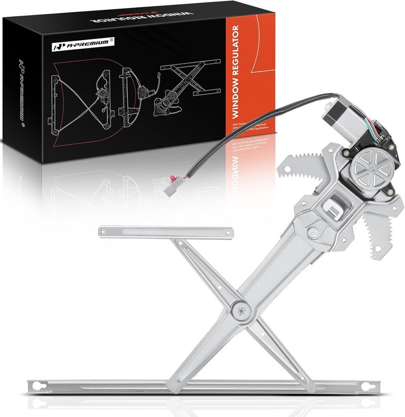 A-Premium Power Window Regulator with Motor for Honda CR-V 1997-2001 Front Left Driver Side - Image 1
