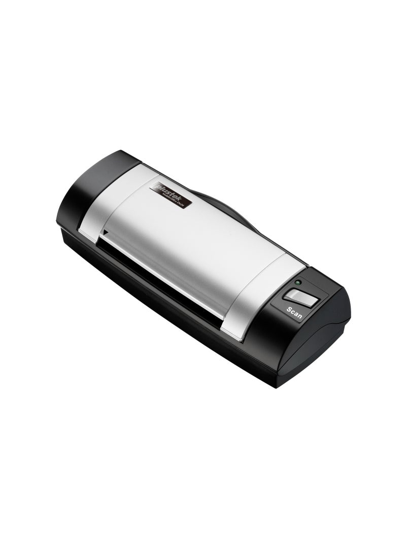 Plustek ماسح بطاقات وهويات بلستيك موبايل أوفيس D620 مزود بالطاقة عبر USB، دقة بصرية 600 نقطة في البوصة - Image 2