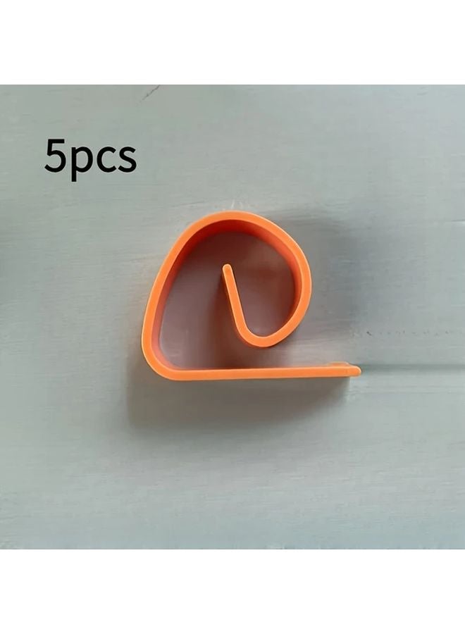 Orange Tablecloth Clips Heavy Duty Anti Slip Windproof Corner Weights - Image 1