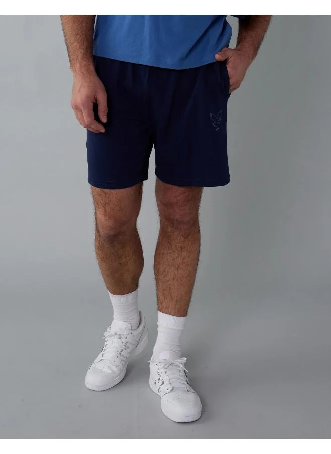 American Eagle AE Fleece Graphic Short