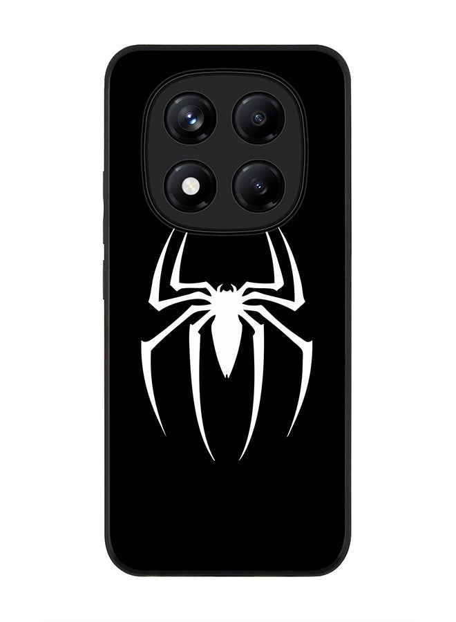 Stylizedd For Xiaomi Redmi Note 14 Pro 4G 4G Case,Slim fit Camera Protection, Shockproof Thin Phone cover  - Spidermark (Black) - Image 1