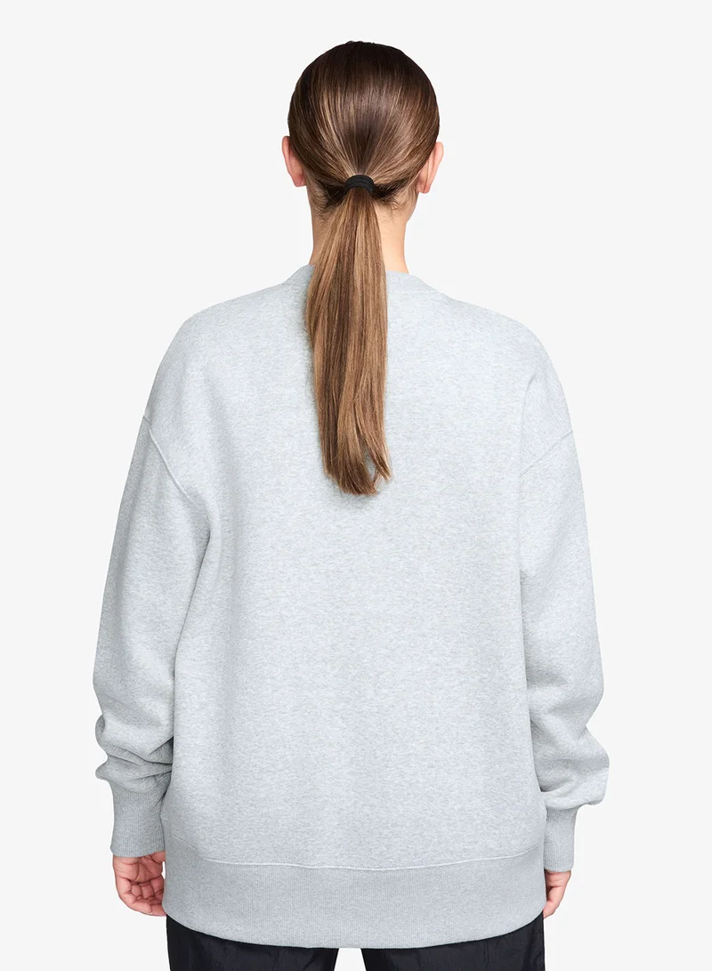 نايكي سويت شيرت فوتو فليس فينكس كبير الحجم