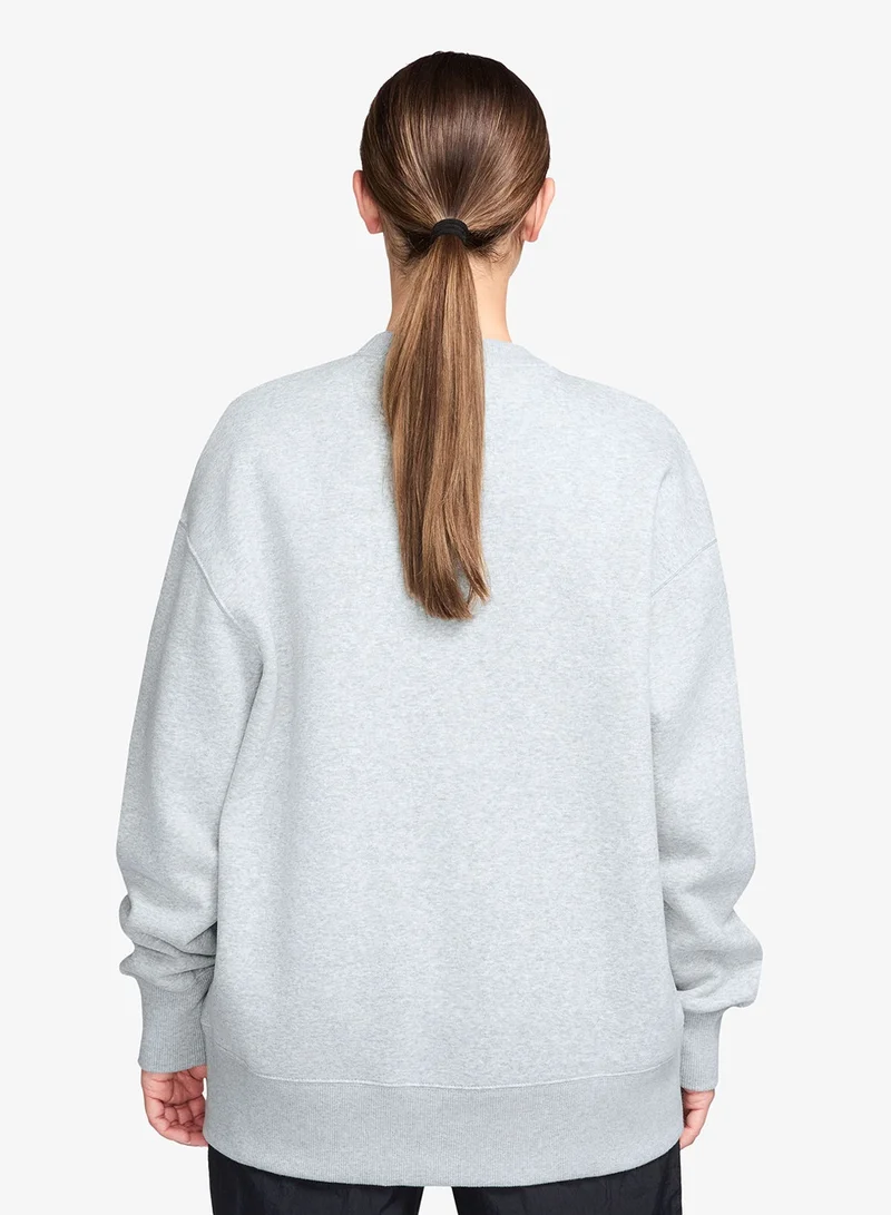 نايكي سويت شيرت فوتو فليس فينكس كبير الحجم