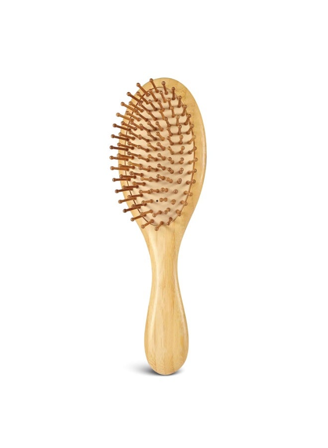 Sunspire Hair Comb Wooden Hair Comb, Natural Bamboo Smoothing Hair Brush Comb Massage Hair Comb, suitable for hair growth, massage scalp, women, men and children, suitable for all hair types. - Image 1