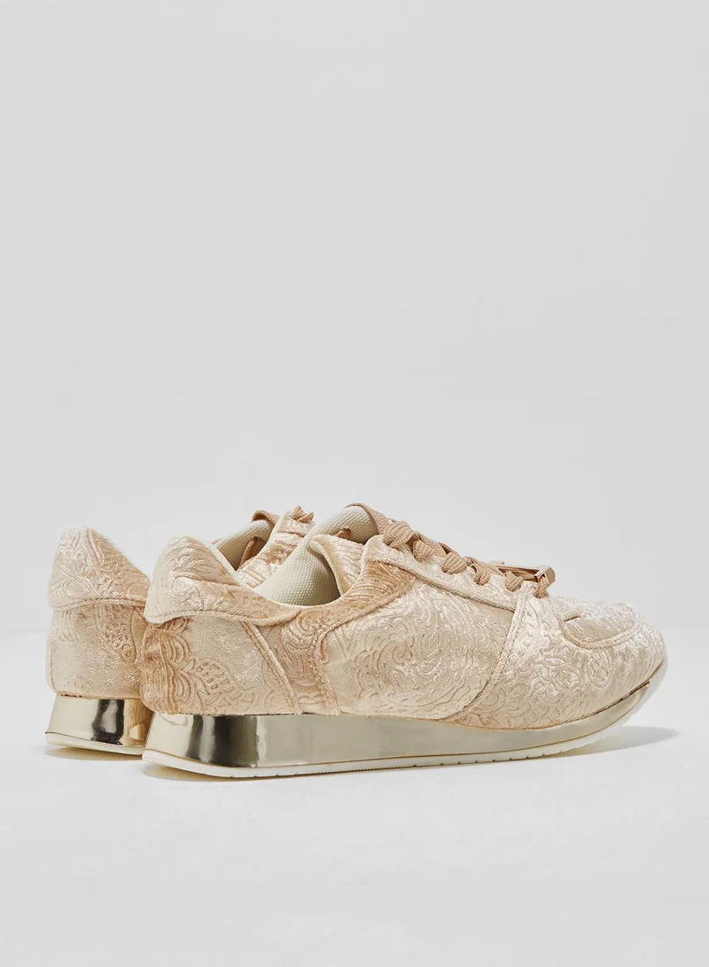 Coco Velvet low top sneakers