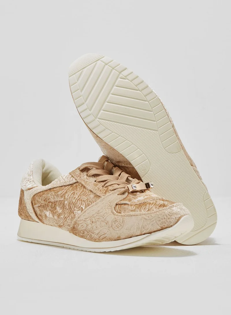 Coco Velvet low top sneakers