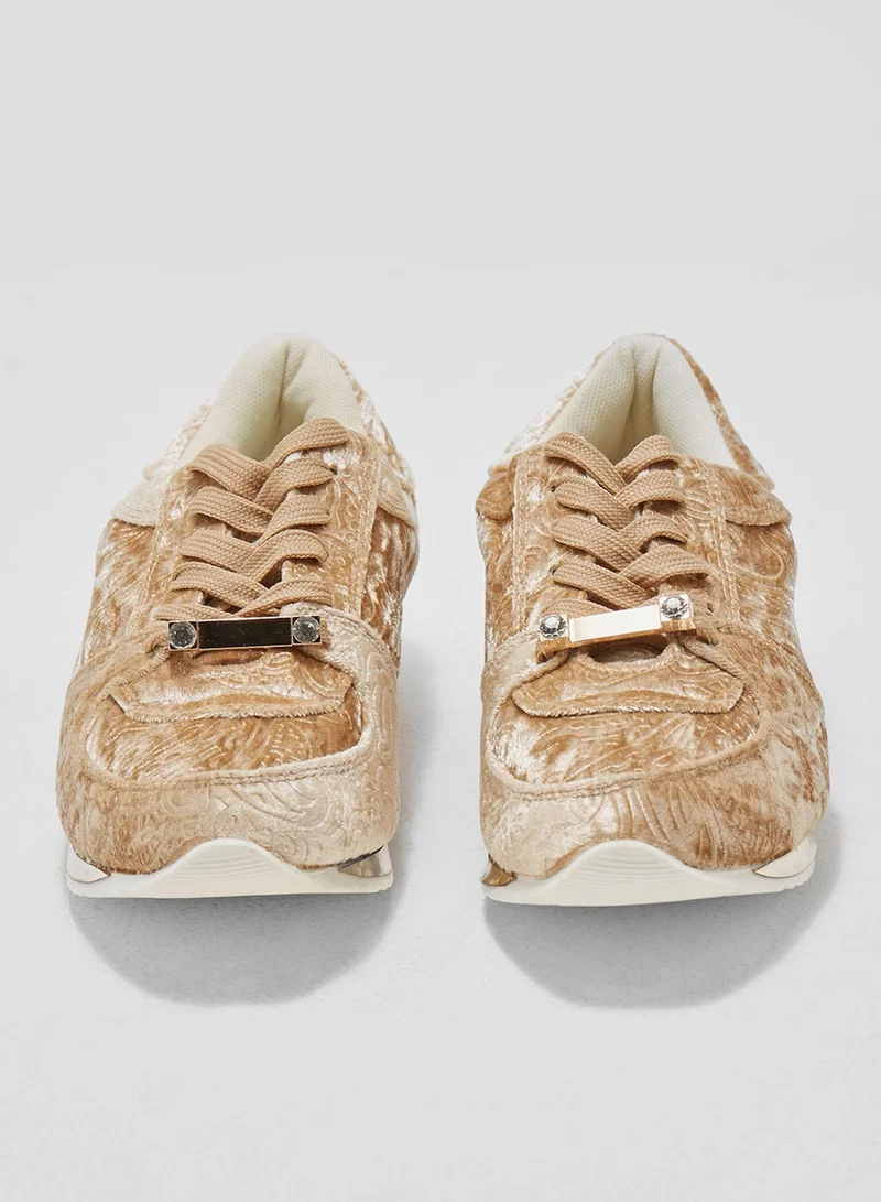 Coco Velvet low top sneakers