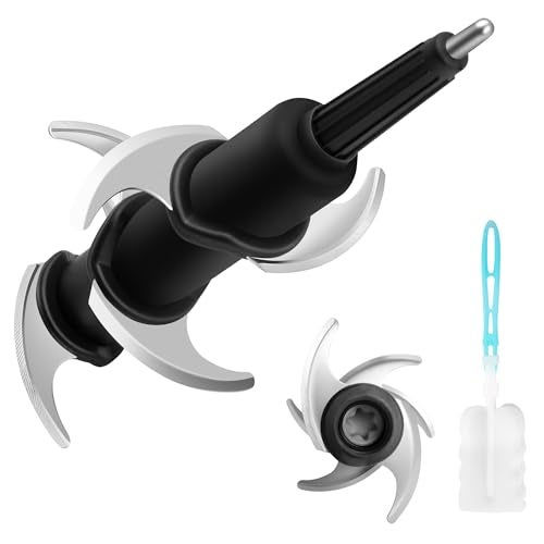 Revorit Blender Blade Replacement for Ninja 72 oz Pitcher, Replacement Parts for Nutri Ninja 1100W 1200W 1500W BL610 CT610 BL640 BL642 BL680 BL770 BL910 BN701 BN751 BN801 - Image 1