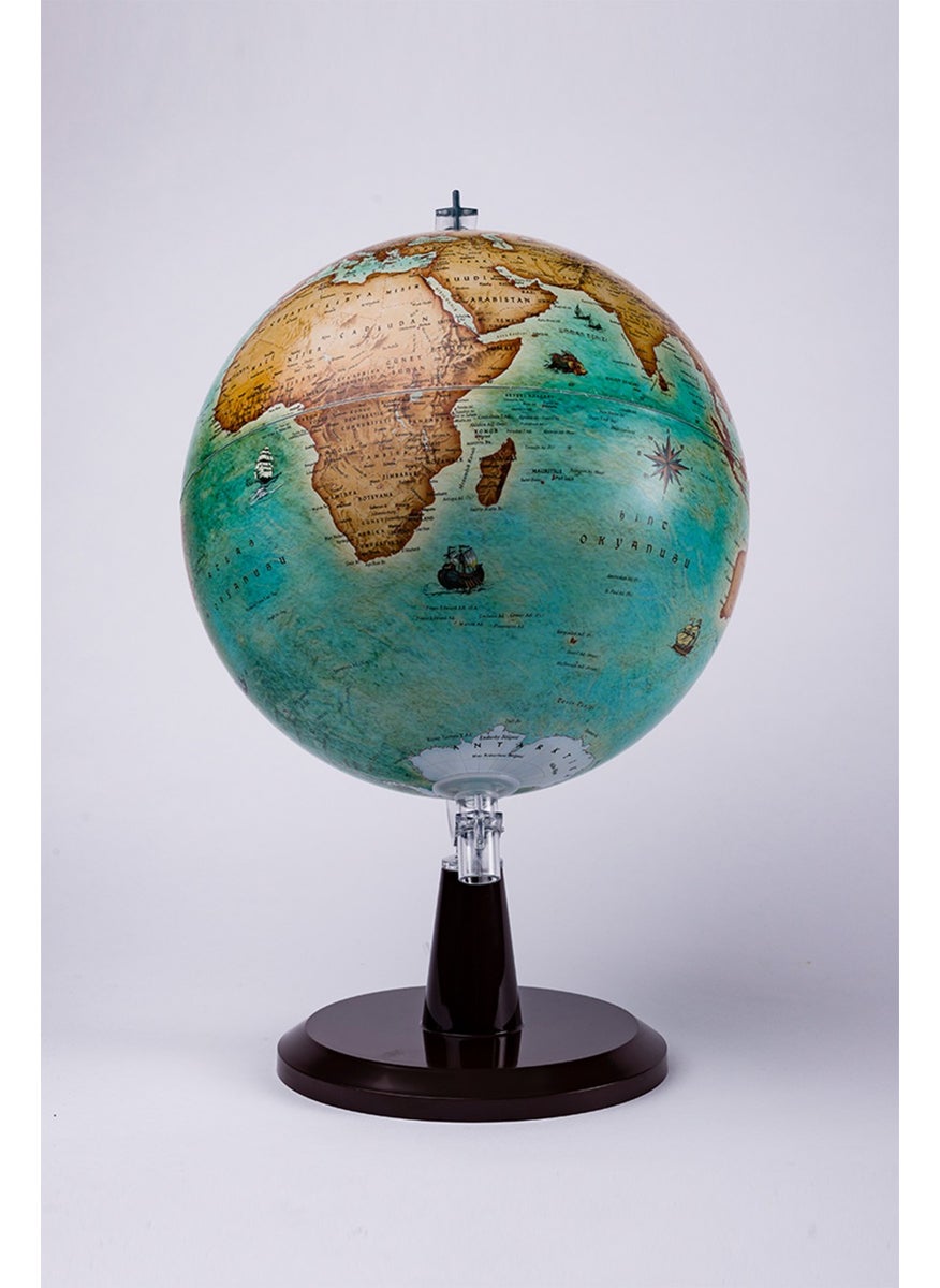 Gürbüz Yayınları Gürbüz Publications Unilluminated Ancient World Globe Modern Series 30 cm  - Image 2