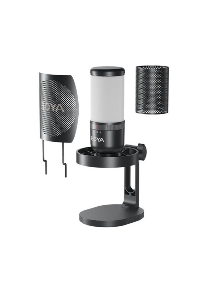 BOYA K3 Vibrant Lighting Condenser USB Microphone - Image 4