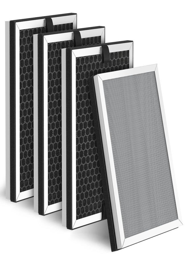 WILERDA JF260 Replacement Filter Compatible with JF260 Air Purifier, 3-in-1 Pre-Filter, HEPA, Activated Carbon Filtration System - 4 Pack - Image 1