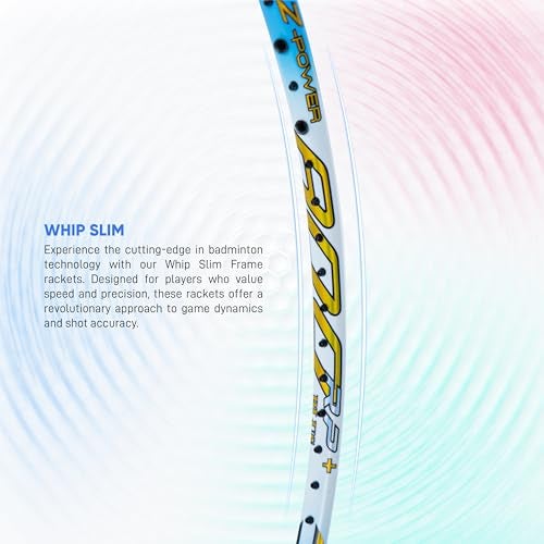 Apacs Z Power 800 RP+ (38 LBS, Unstrung) Made in Vietnam | 4U Head Heavy | Slim Shaft | Japanese High Modulus Graphite | High Tension Badminton Racket with Free Full Cover - Image 2