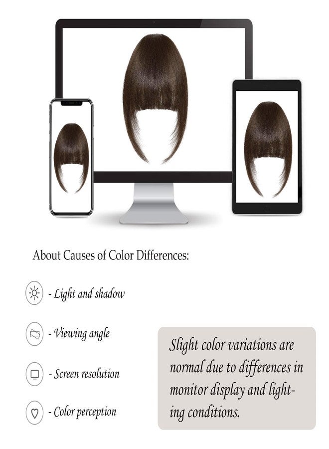 squishy 2 PCS Hair Patch for Women, Bangs Hair Extensions for Women with Instant Volume Enhancement, Perfect for Daily Office Styling and Social Events, Brown Color 2 Pieces Set - Image 4